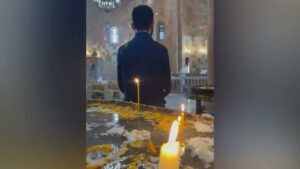 «Մայր Հայաստան»-ի ներկայացուցիչները Մայր տաճարում մասնակցել է պատարագի։