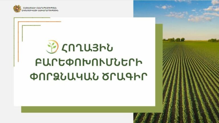 Հայաստանի Հանրապետության կառավարության կողմից մշակված համալիր բարեփոռումների ծրագիրը