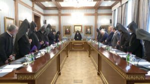 Գերագույն հոգևոր խորհրդի տարեկան ժողովի արձանագրություն